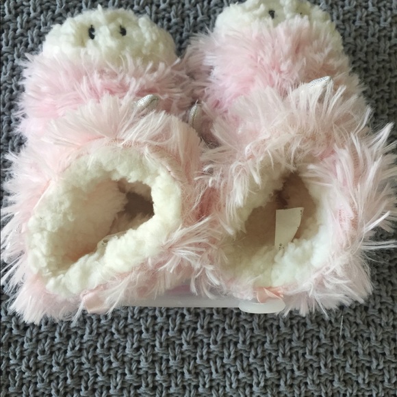 Plush Unicorn Slippers by Limited Too - Picture 2 of 3